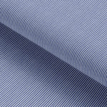 Load image into Gallery viewer, Persian Blue Pin Stripped Cotton Fabric Business Travel
