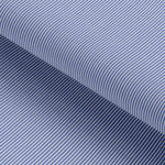 Load image into Gallery viewer, Azure Blue Pin Stripped Cotton Fabric Business Travel