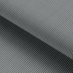 Load image into Gallery viewer, Pewter Grey Pin Stripped Cotton Fabric Business Travel