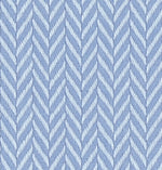Load image into Gallery viewer, Blue Tiny Herringbone Textured Cotton Fabric Business Travel
