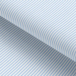 Load image into Gallery viewer, Blue Candy Stripped Cotton Elastic Free Moving Fabric