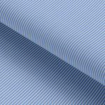 Load image into Gallery viewer, Blue Stripped Cotton Elastic Free Moving Fabric