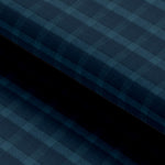 Load image into Gallery viewer, Teal Blue Checkered Cotton Seasonal Leisure Fabric