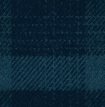 Load image into Gallery viewer, Teal Blue Checkered Cotton Seasonal Leisure Fabric