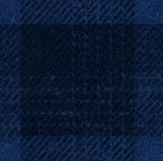 Load image into Gallery viewer, Jet Blue Checkered Cotton Seasonal Leisure Fabric
