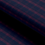Load image into Gallery viewer, Maroon Checkered Cotton Seasonal Leisure Fabric