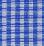 Load image into Gallery viewer, Powder Blue Checkered Nylon Free Moving Fabric
