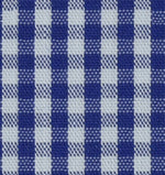Load image into Gallery viewer, Space Blue Checkered Cotton Nylon Free Moving Fabric