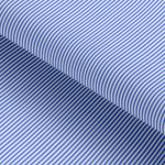 Load image into Gallery viewer, Blue Pin Stripped Cotton Free Moving Fabric