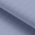 Load image into Gallery viewer, Air Force Blue Pin Stripped Cotton Free Moving Fabric
