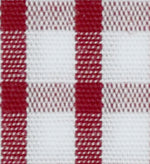 Load image into Gallery viewer, Grid Checked Red Classic Cotton Fabric