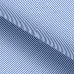Load image into Gallery viewer, Light Blue Pin Stripped Cotton Free Moving Fabric