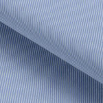 Load image into Gallery viewer, Plain Beau Blue Double Twist Wrinkle Free Fabric