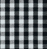 Load image into Gallery viewer, Black Checkered Cotton Nylon Free Moving Fabric