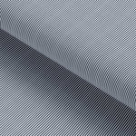 Load image into Gallery viewer, Navy Pin Stripe Cotton Deluxe Fabric