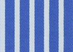Load image into Gallery viewer, Dark Blue Pencil Stripe Cotton Deluxe Fabric
