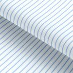 Load image into Gallery viewer, Powder Blue Pin Stripe Cotton Deluxe Fabric