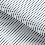 Load image into Gallery viewer, Navy Pin Stripe Cotton Deluxe Fabric