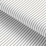 Load image into Gallery viewer, Brown Pin Stripe Cotton Deluxe Fabric