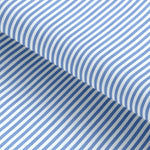 Load image into Gallery viewer, Blue Candy Stripe Cotton Deluxe Fabric