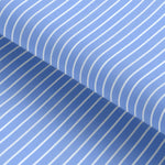 Load image into Gallery viewer, Blue Stripe Cotton Deluxe Fabric