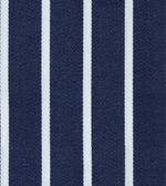 Load image into Gallery viewer, Navy Stripe Cotton Deluxe Fabric