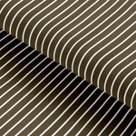 Load image into Gallery viewer, Brown Stripe Cotton Deluxe Fabric
