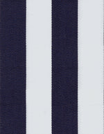 Load image into Gallery viewer, Navy Regency Stripe Cotton Deluxe Fabric
