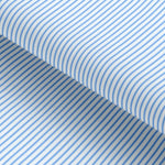 Load image into Gallery viewer, Chevron Stripped Blue Classic Cotton Fabric