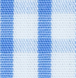 Load image into Gallery viewer, Grid Checked Light Blue Classic Cotton Fabric