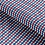 Load image into Gallery viewer, Gingham Checkered Red Classic Cotton Fabric