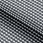 Load image into Gallery viewer, Grey Checkered Cotton Seasonal Leisure Fabric