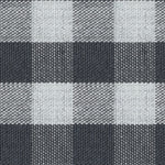 Load image into Gallery viewer, Grey Checkered Cotton Seasonal Leisure Fabric