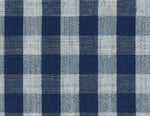 Load image into Gallery viewer, Blue Checkered Cotton Seasonal Leisure Fabric