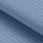Load image into Gallery viewer, Cyan Blue Self Design Knitted Fabric