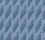 Load image into Gallery viewer, Cyan Blue Self Design Knitted Fabric