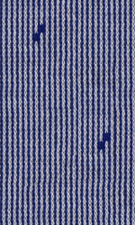 Load image into Gallery viewer, Classic Blue Self Designed Knitted Fabric