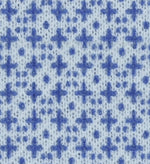 Load image into Gallery viewer, Classic Blue Self Designed Knitted Fabric