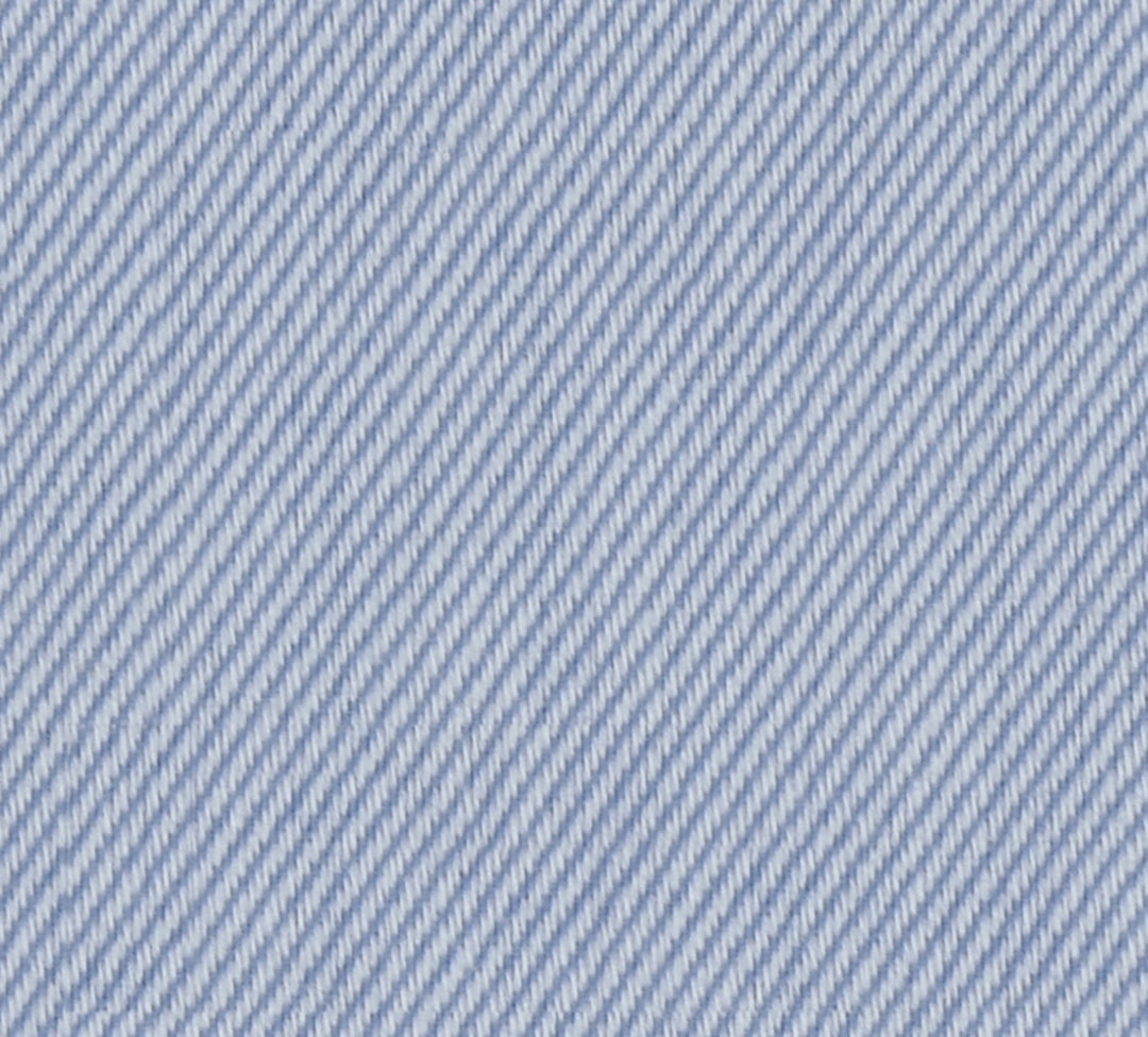 Solid Beau Blue Cotton Fabric Business Travel