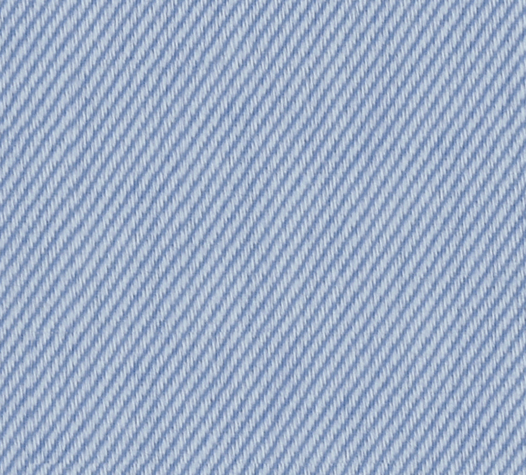 Solid Eye Blue Cotton Fabric Business Travel