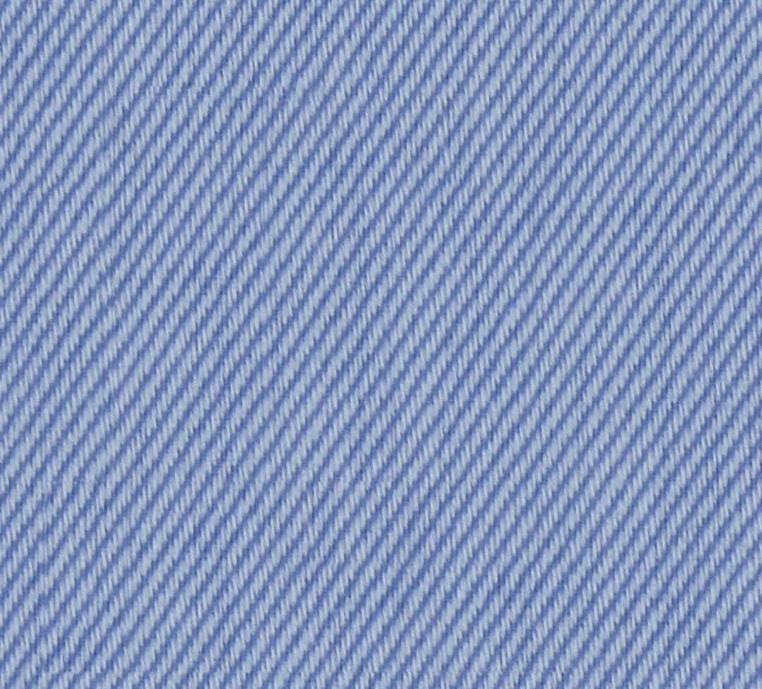 Solid Slate Blue Cotton Fabric Business Travel