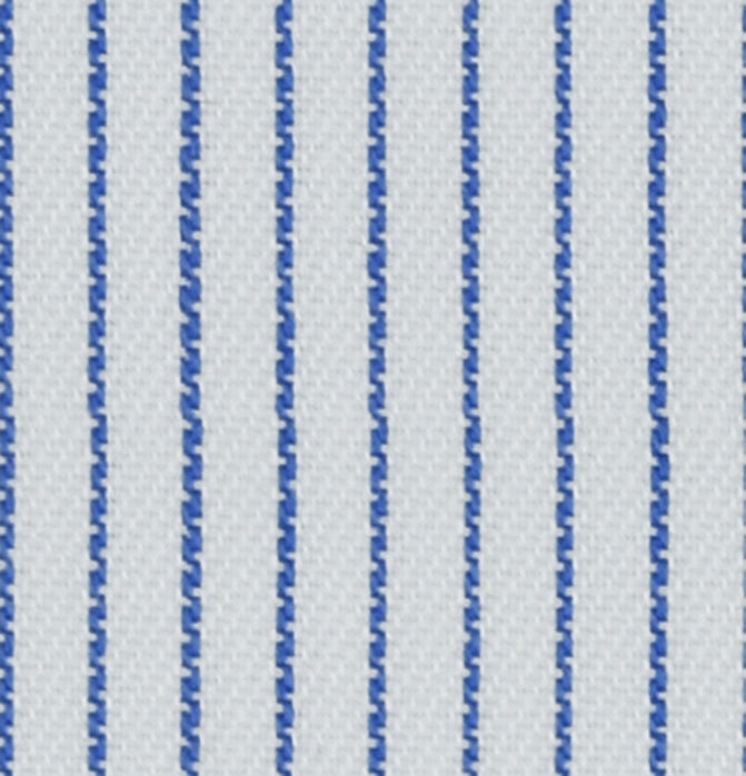 Blue Stripped Cotton Fabric Business Travel