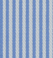Jeans Blue Pin Stripped Cotton Fabric Business Travel