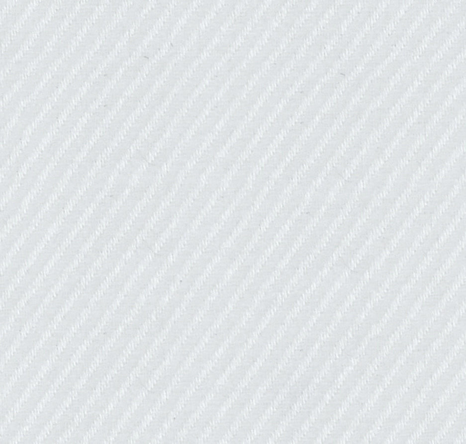 Plain Pearl White Cotton Fabric Business Travel