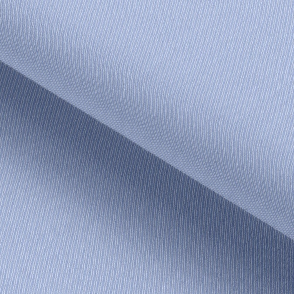 Plain Alice Blue Cotton Fabric Business Travel