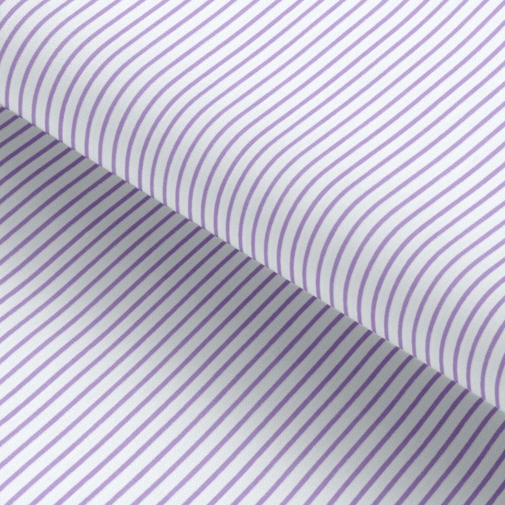 Wisteria Stripes Cotton Fabric Business Travel