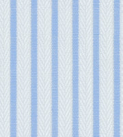Blue Stripes Cotton Fabric Business Travel