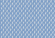 Blue Solid Textured Cotton Elastic Free Moving Fabric