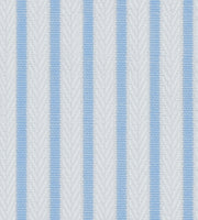 Blue Candy Stripped Cotton Elastic Free Moving Fabric