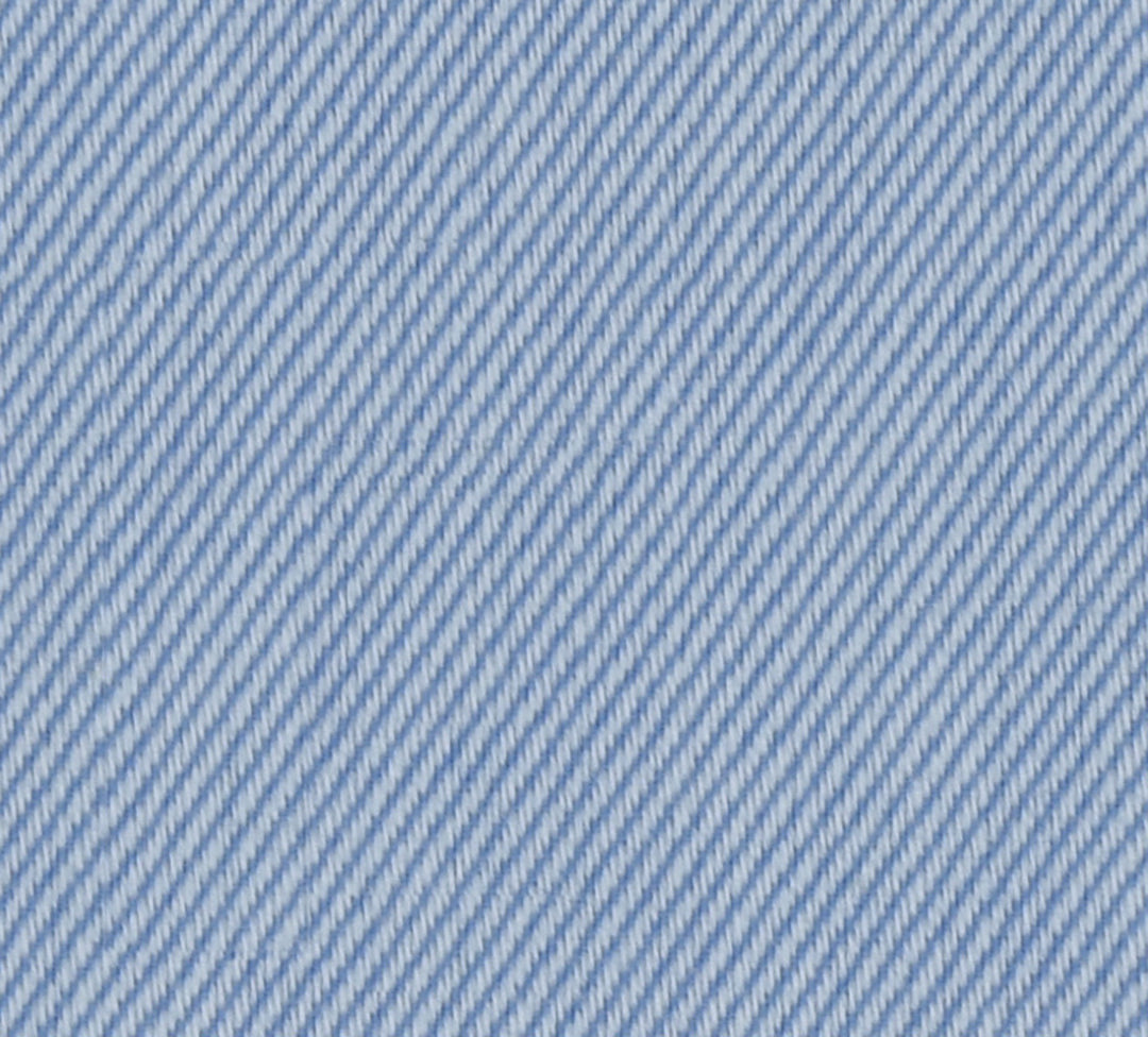 Light Blue Solid Cotton Elastic Free Moving Fabric